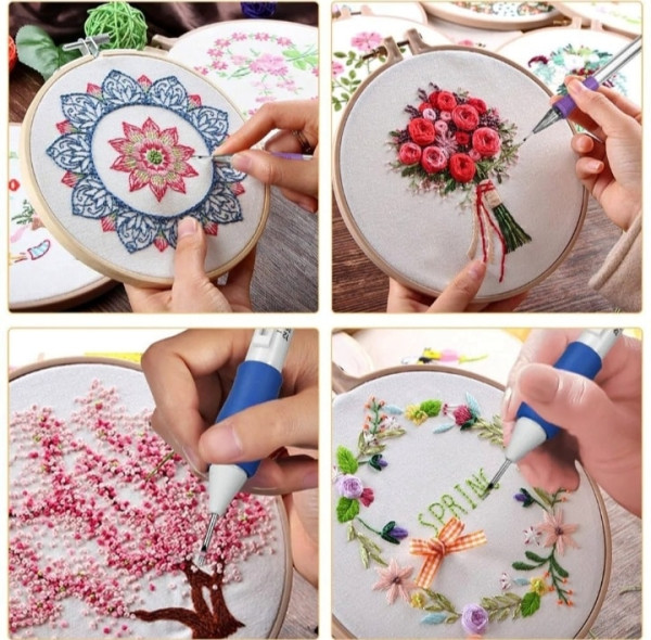Hand Embroidery Pen-এম্ব্রডারী পেন