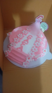 ভেনিলা স্পন্জ কেক