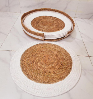 Overstitch Seagrass Placemat